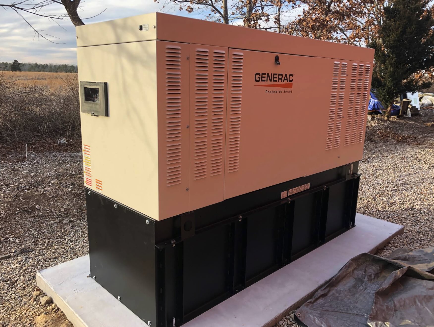 Standby backup generator